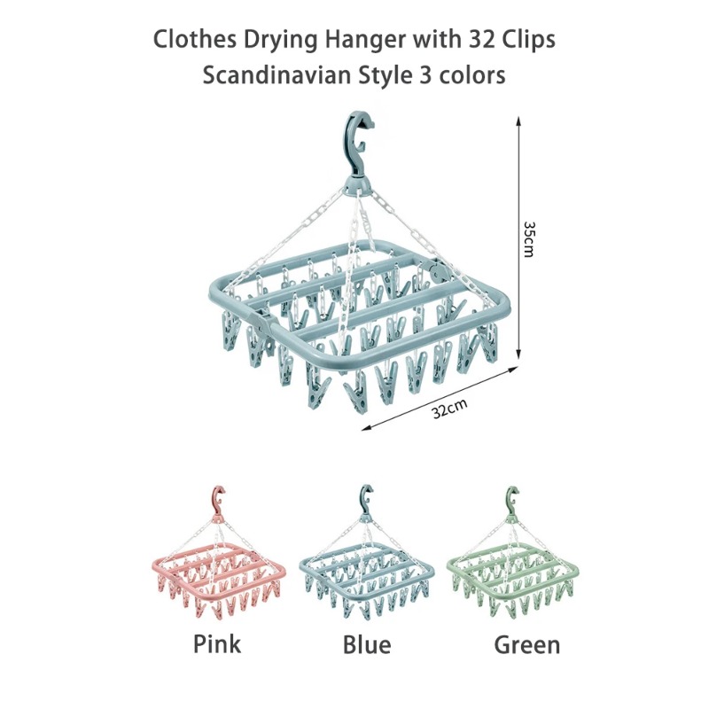 Baby Clothing Drying Rack - Colgador de secado de ropa con