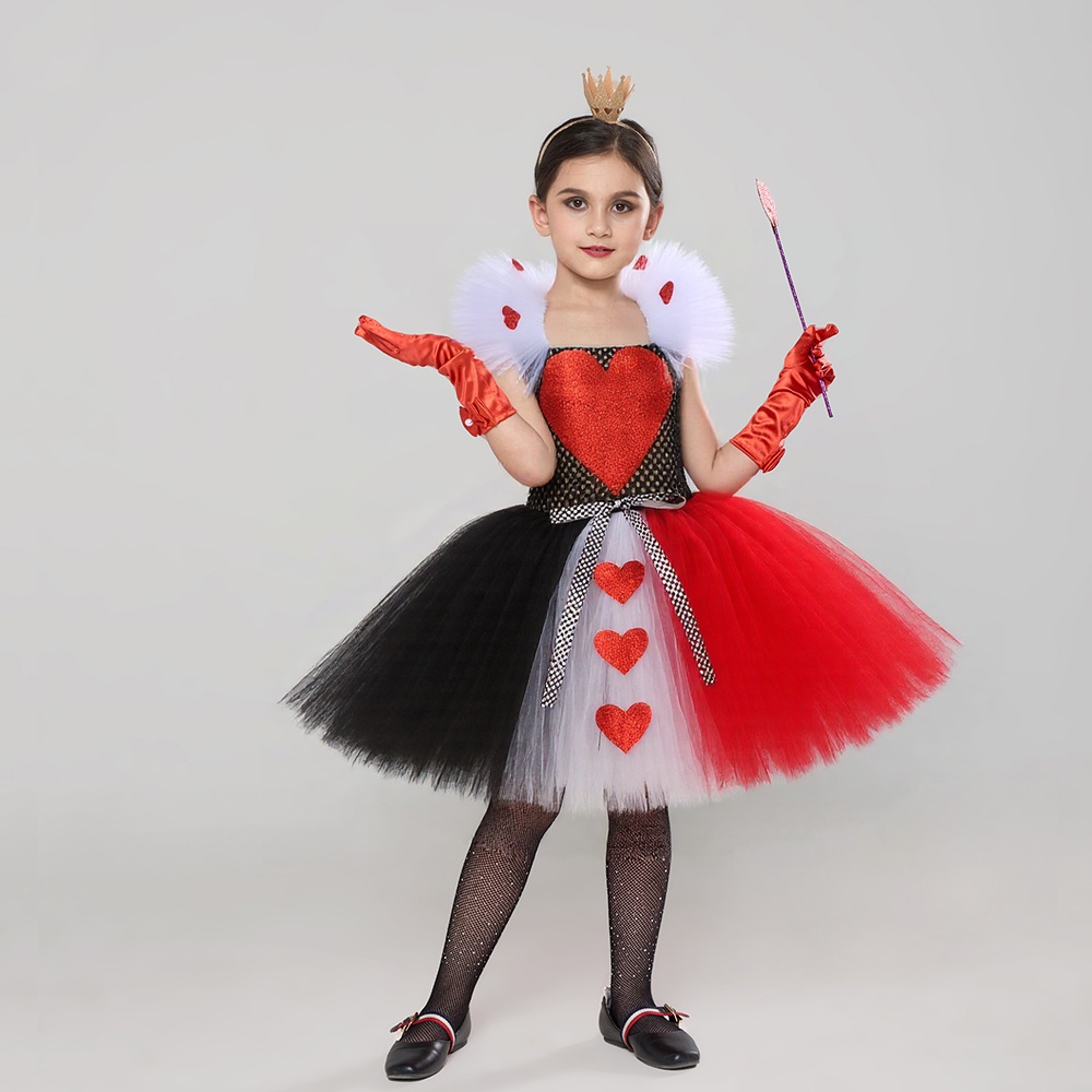 Baby Tutu Skirt - Disfraz de Reina de Corazones para