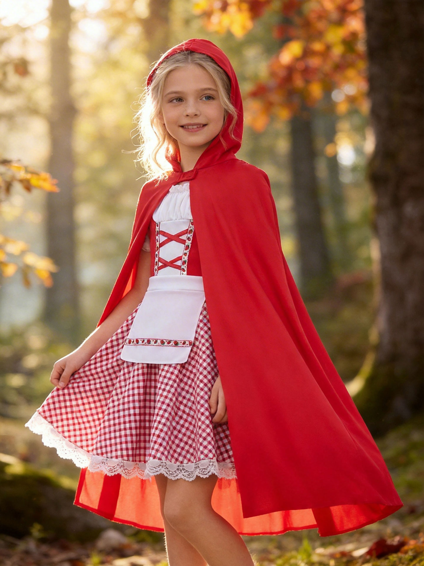 Baby Clothing Sizes - Disfraz de Caperucita Roja para Niñas,