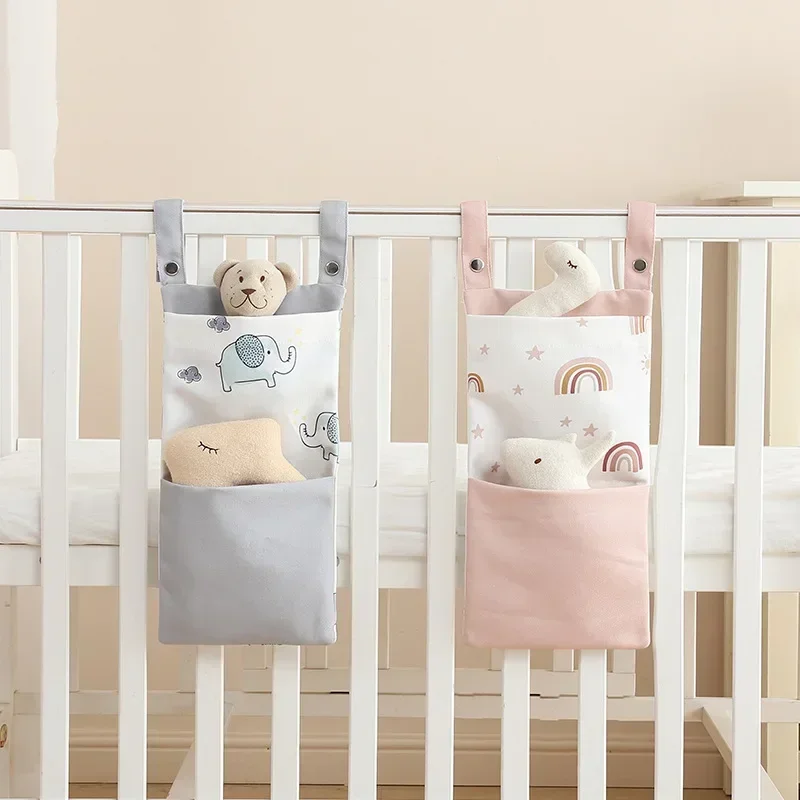 Baby Clothing Hamper - Organizador para cuna de bebé, bolsa