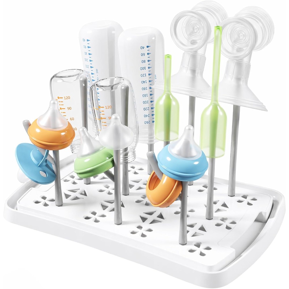 Baby Clothing Drying Rack - Estante de secado de biberones con