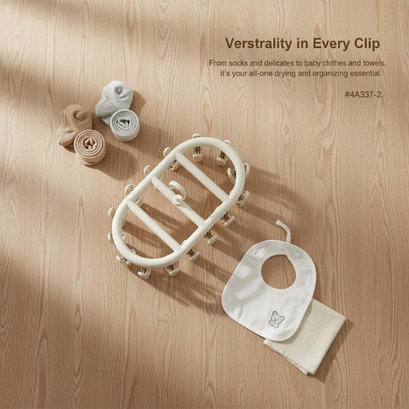 Baby Clothing Drying Rack - Innovador tendedero de discos redondos con