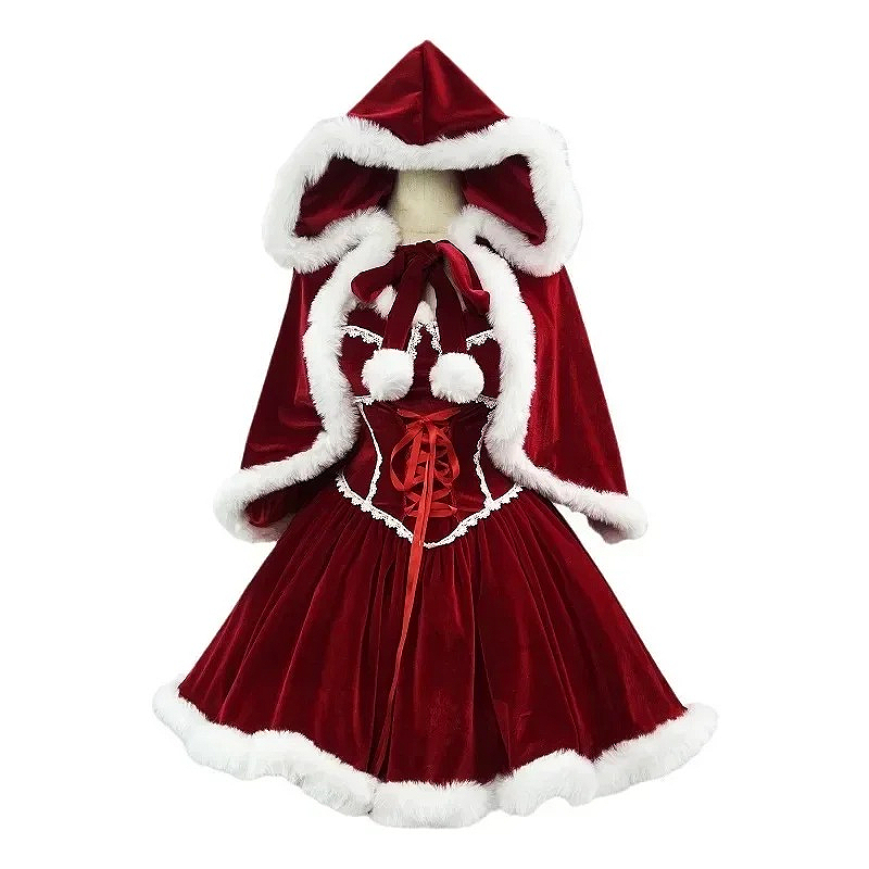Baby Clothing Sizes - Vestido rojo de Año Nuevo, capa