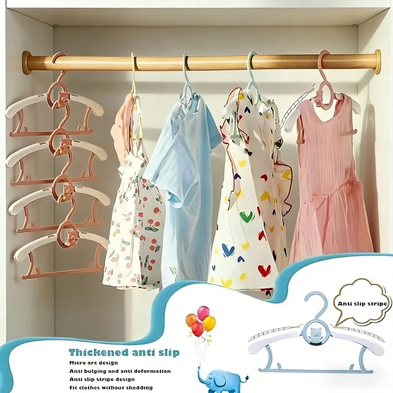 Baby Clothing Drying Rack - Paquete de 30 Perchas de Plástico