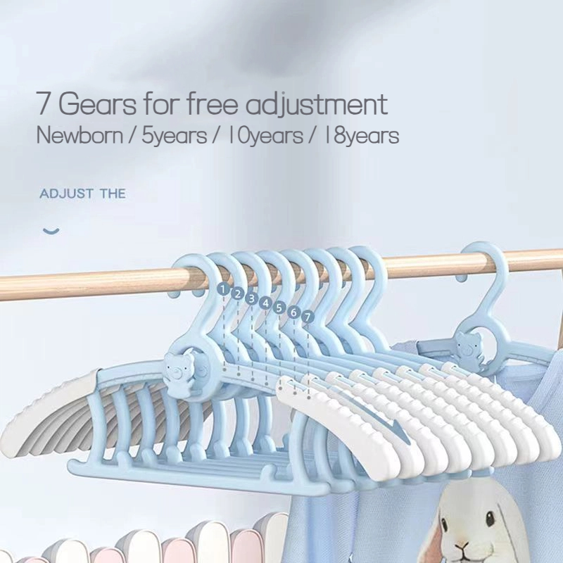 Baby Clothing Drying Rack - Nuevas 10 perchas extensibles antideslizantes para