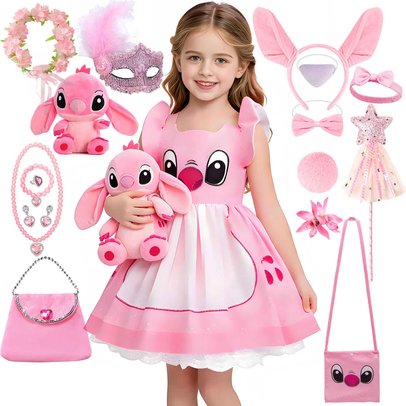 Baby Tutu Skirt - Vestido de princesa rosa de Disney