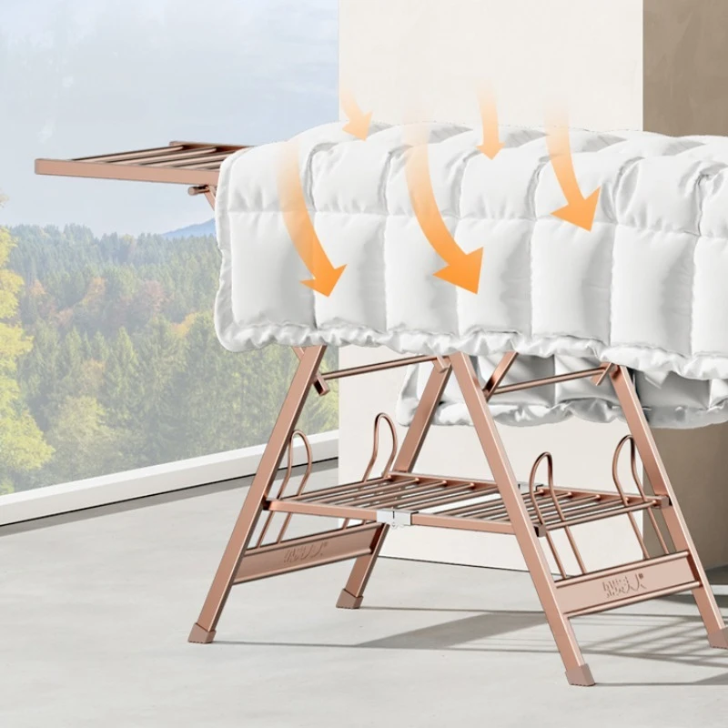 Colgador plegable para las cua - Baby Clothing Drying Rack reseña y precio