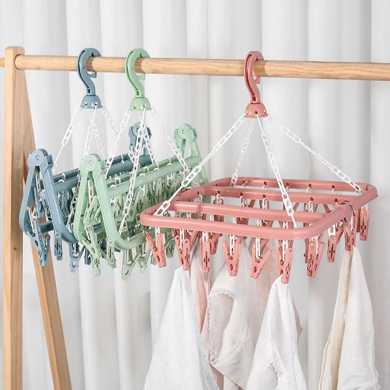 Colgador de secado de ropa con - Baby Clothing Drying Rack reseña y precio