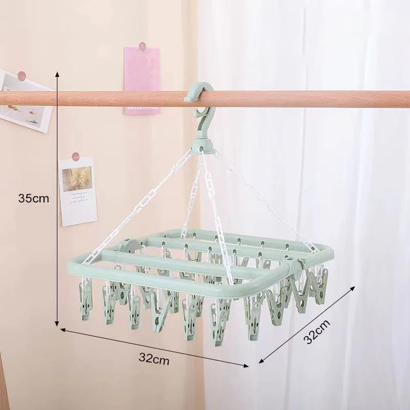 Colgador de secado de ropa con - Baby Clothing Drying Rack reseña y precio