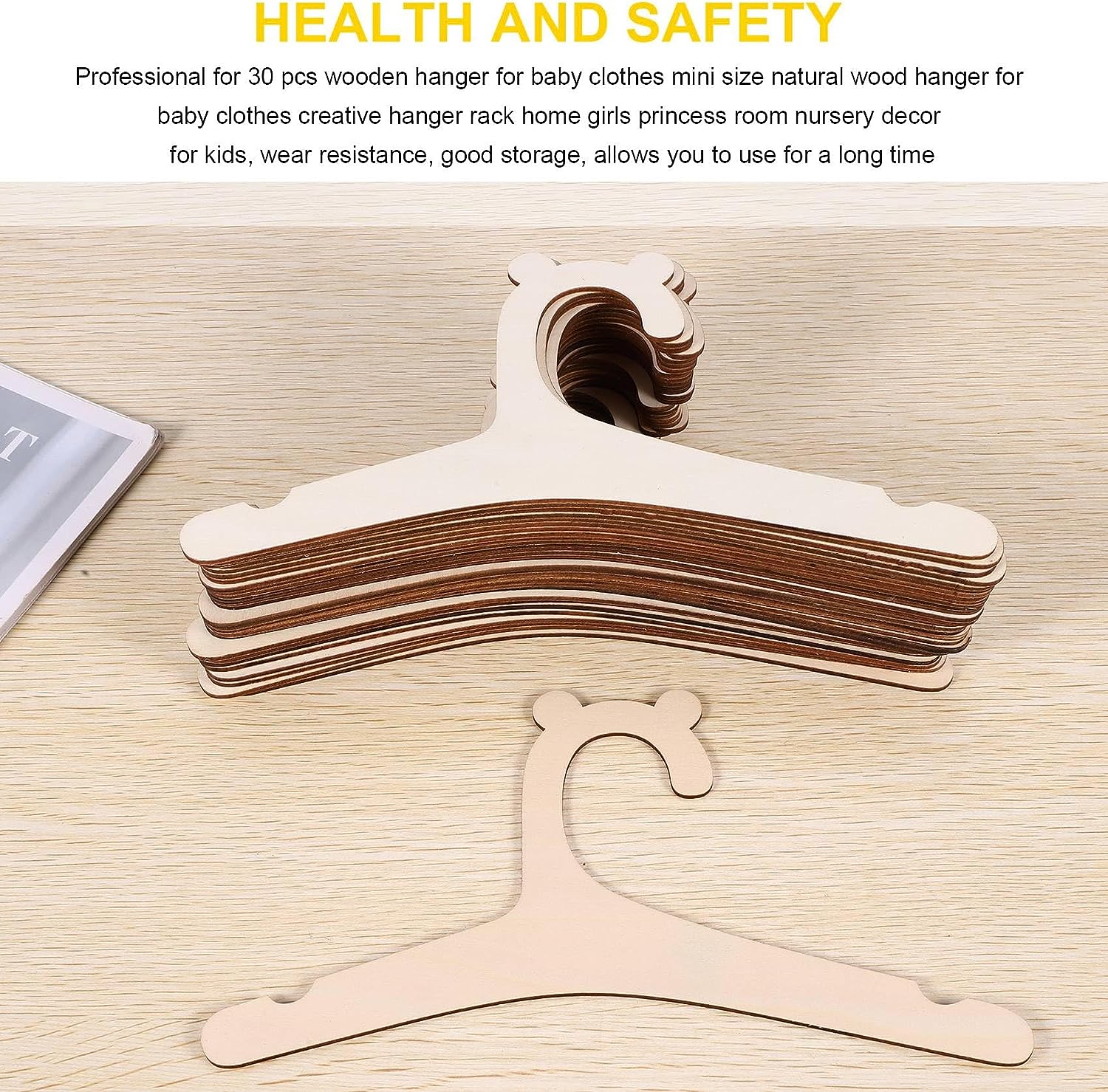 Perchero de madera para ropa d - Baby Clothing Drying Rack reseña y precio