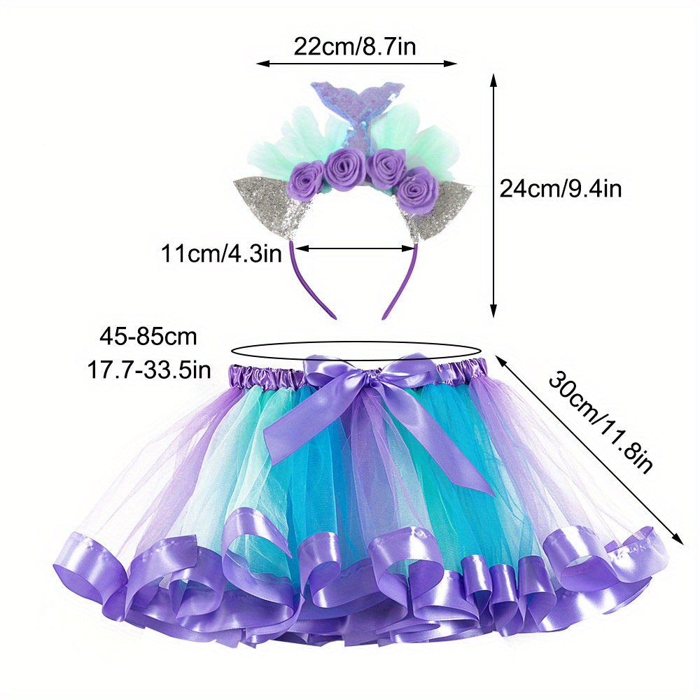 Conjunto de 2 piezas de falda  - Baby Tutu Skirt reseña y precio