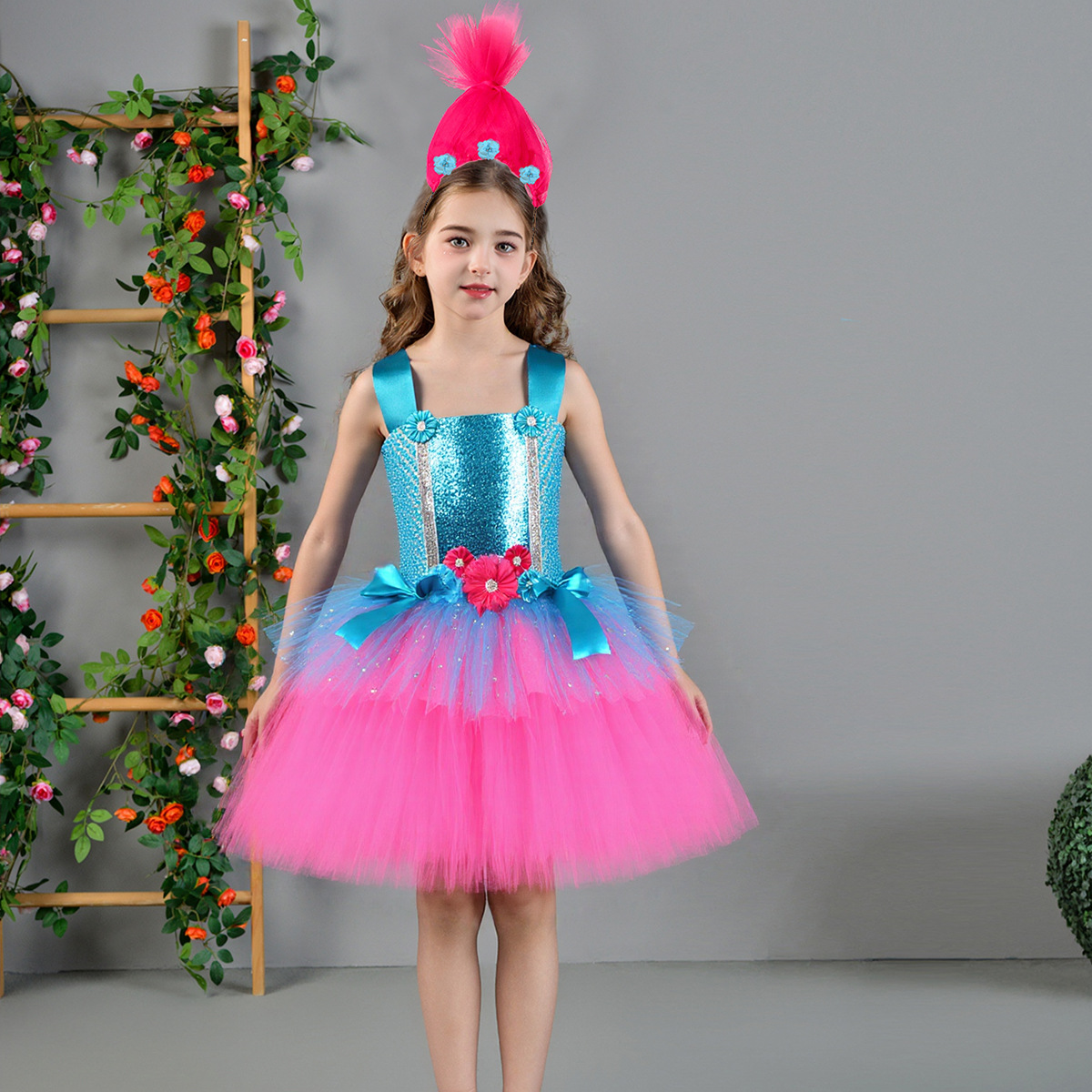 Vestido tutú Trolls para niñas - Baby Tutu Skirt reseña y precio