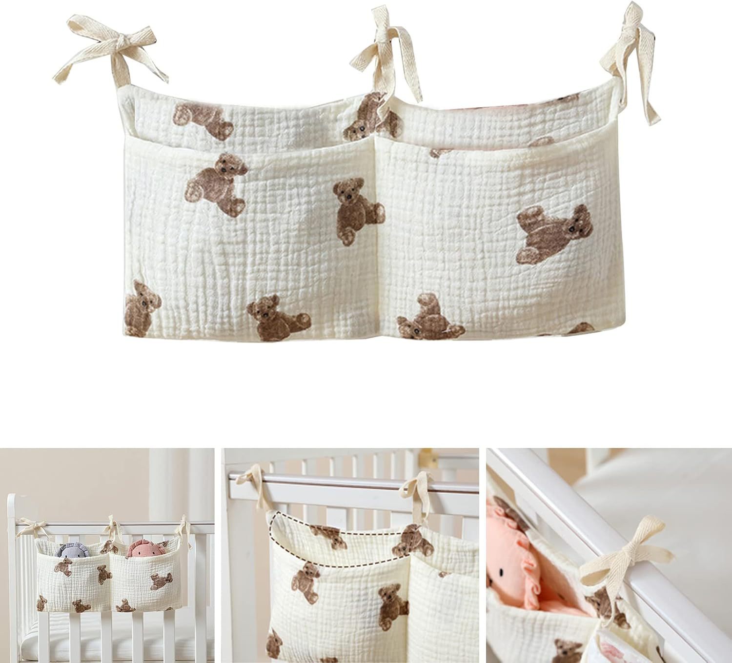 Organizador para cuna de bebé, - Baby Clothing Hamper reseña y precio