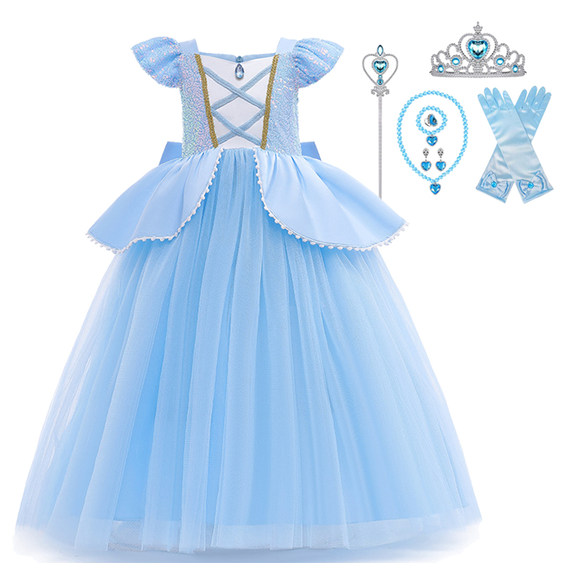 Disfraz de Cenicienta para niñ - Baby Clothing Sizes reseña y precio