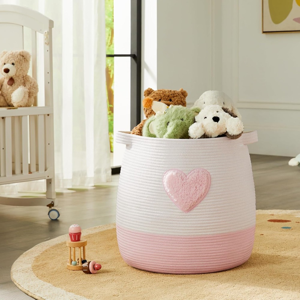 Cesto para la colada rosa para - Baby Clothing Hamper reseña y precio