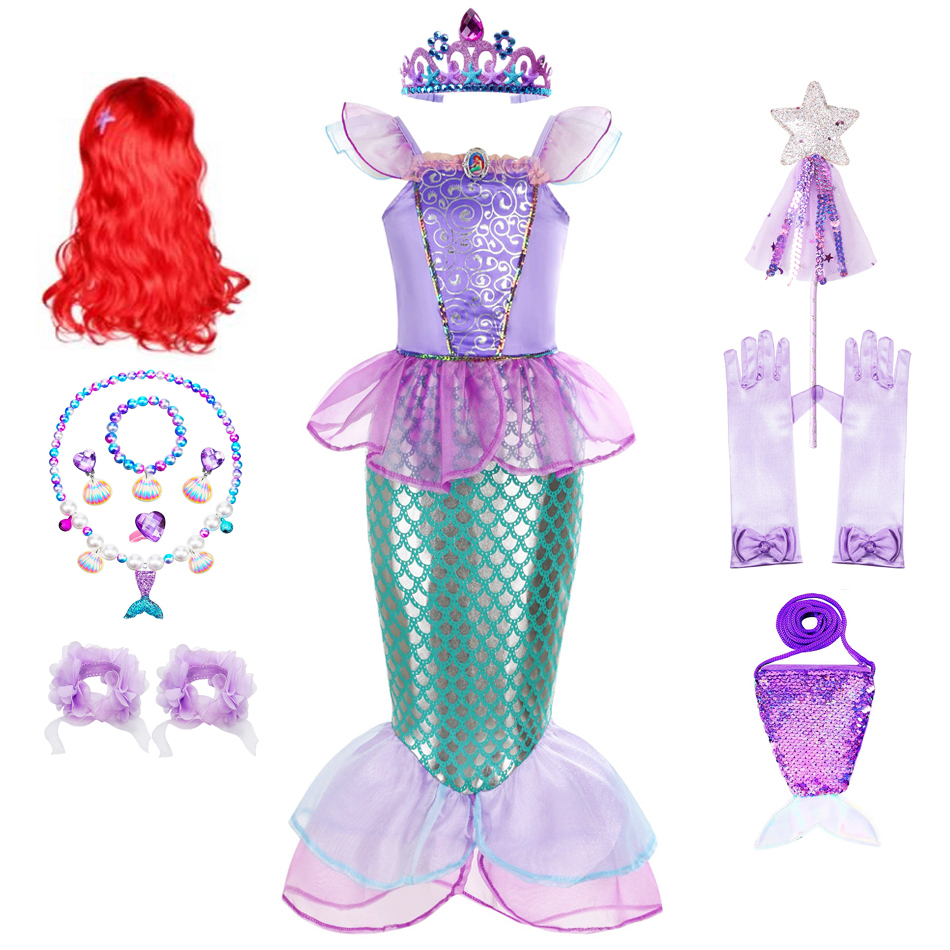 Disfraz de sirena para niñas,  - Baby Clothing Sizes reseña y precio