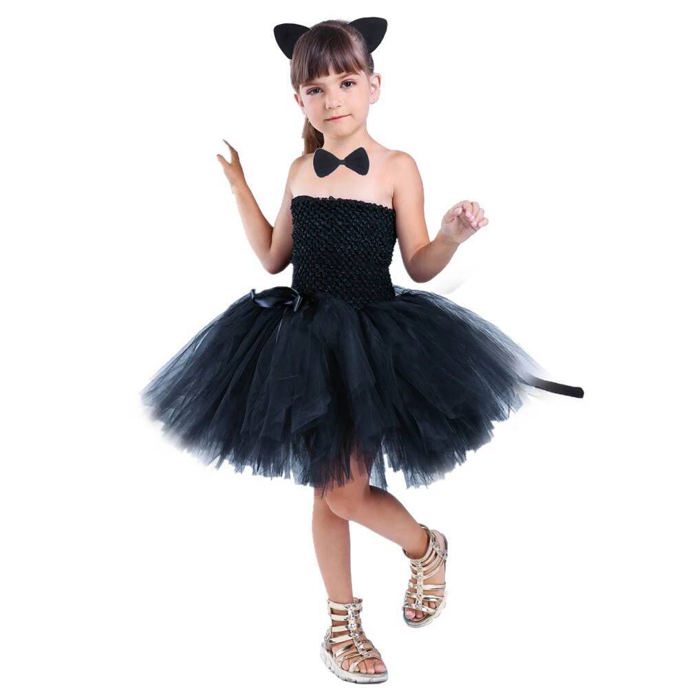 Lindo Vestido Tutú de Gato Neg - Baby Tutu Skirt reseña y precio