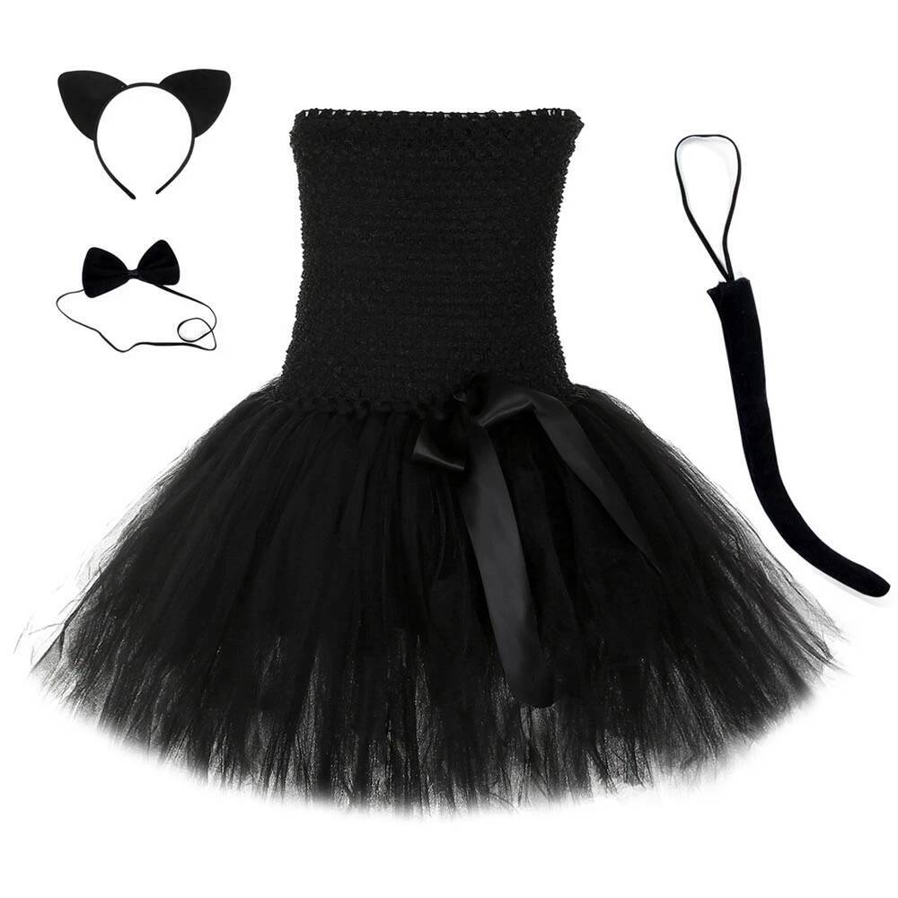 Lindo Vestido Tutú de Gato Neg - Baby Tutu Skirt reseña y precio