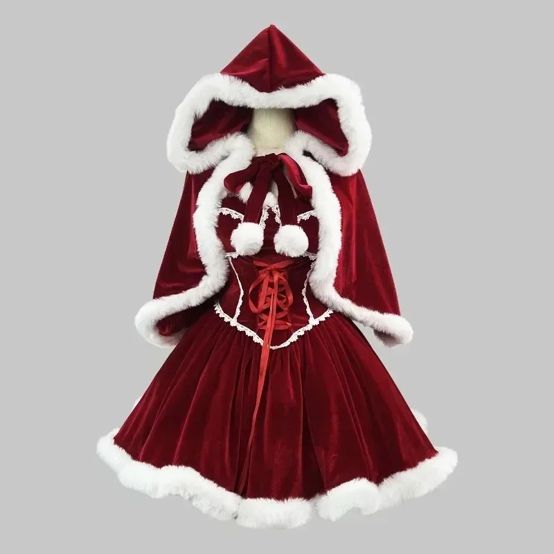 Vestido rojo de Año Nuevo, cap - Baby Clothing Sizes reseña y precio