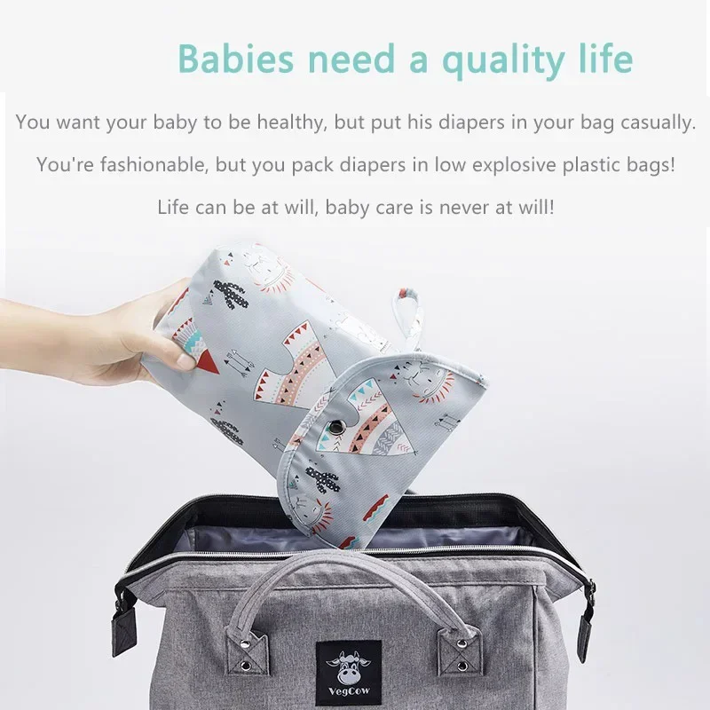 Bolsa organizadora de pañales  - Baby Clothing Hamper reseña y precio