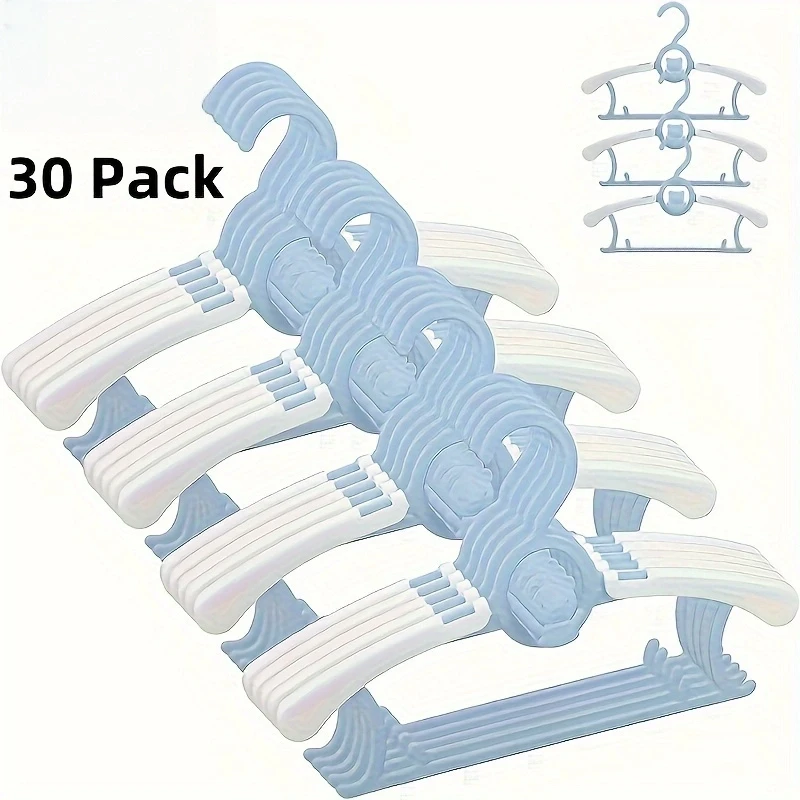 Paquete de 30 Perchas de Plást - Baby Clothing Drying Rack reseña y precio